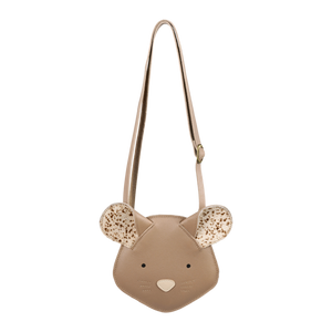 Donsje Umhängetasche "Britta" | Mouse | Praline Leather