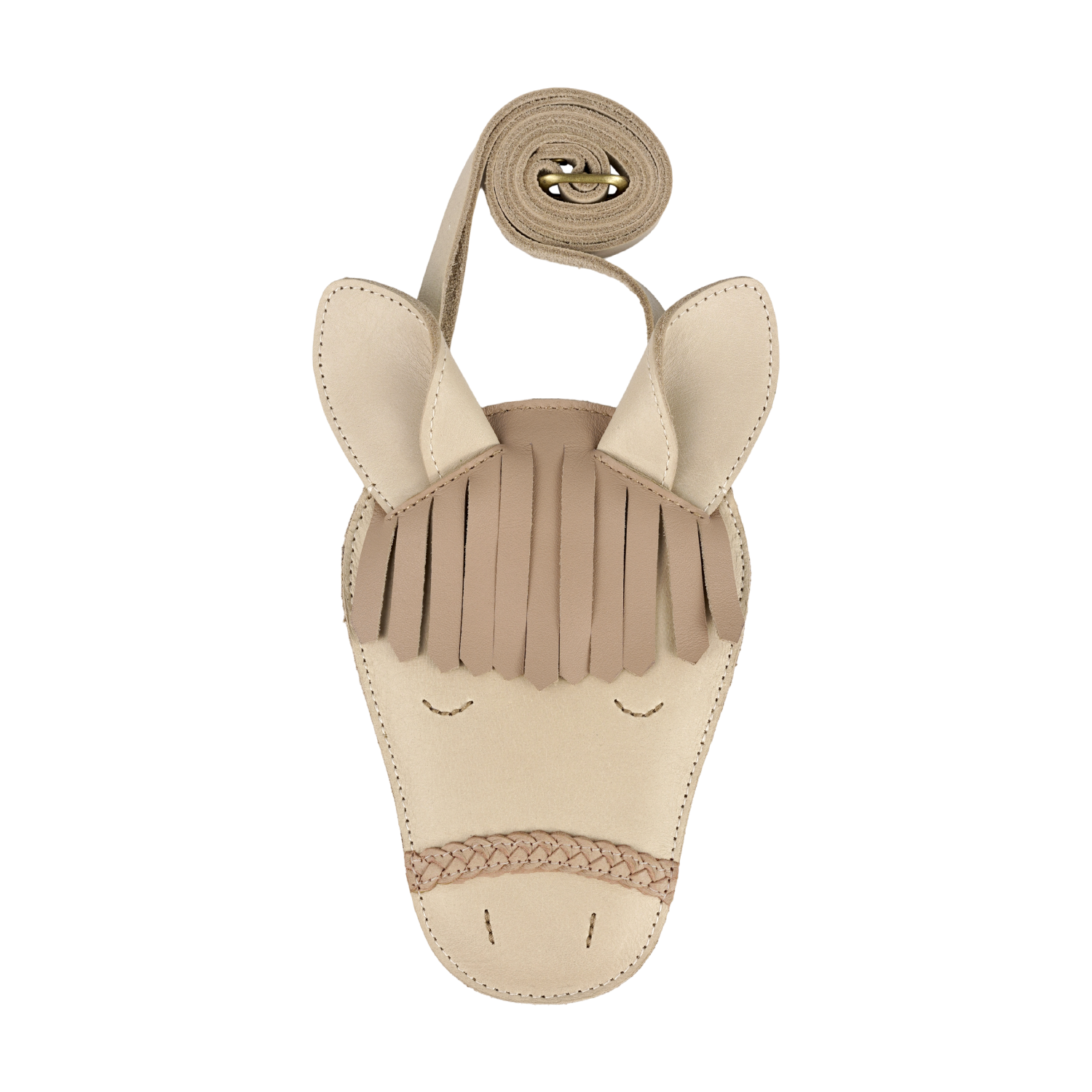 Donsje Umhängetasche "Britta" | Horse | Ivory Classic Leather