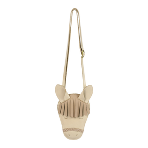 Sac à bandoulière Donsje "Britta" | Cheval | Cuir classique ivoire