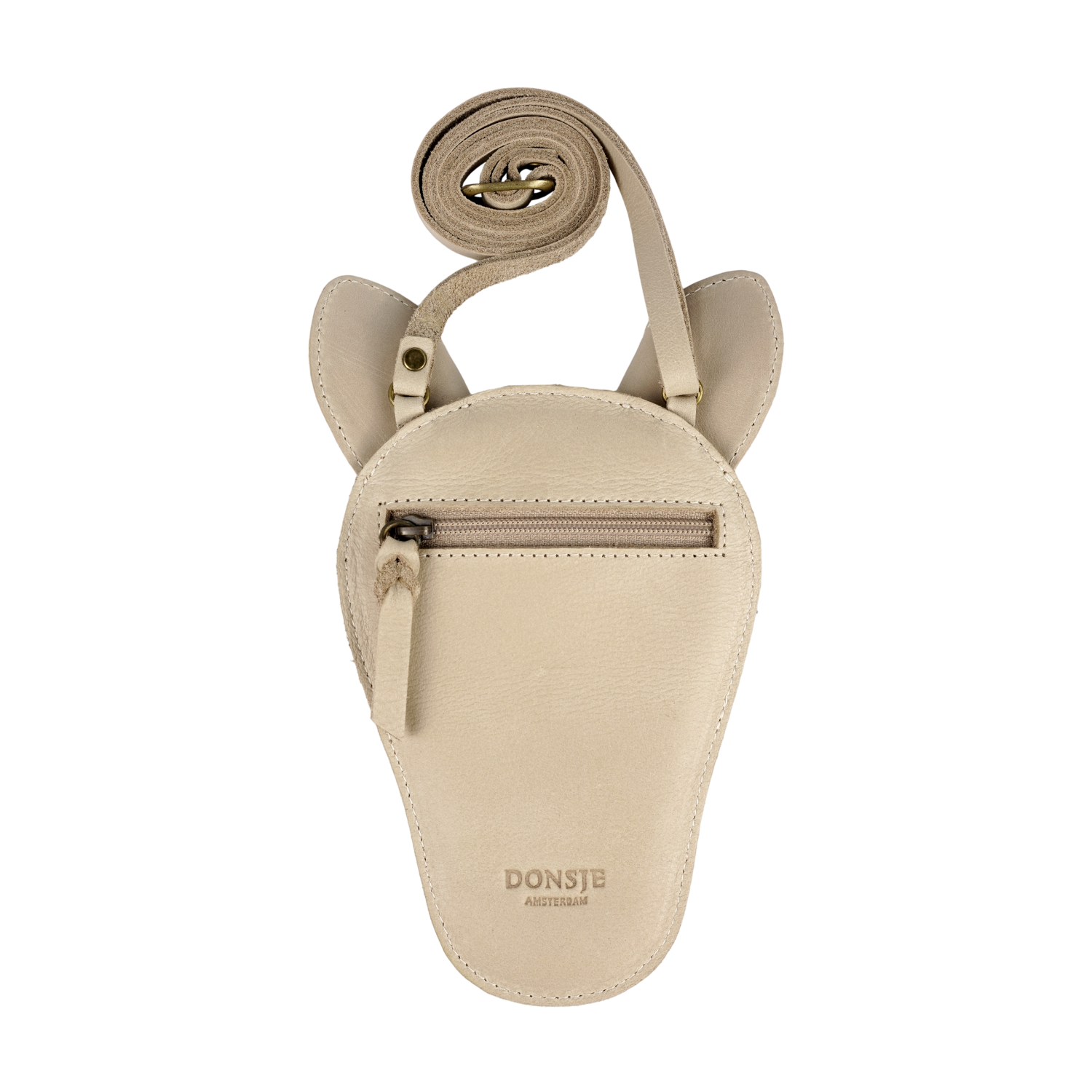 Donsje Umhängetasche "Britta" | Horse | Ivory Classic Leather