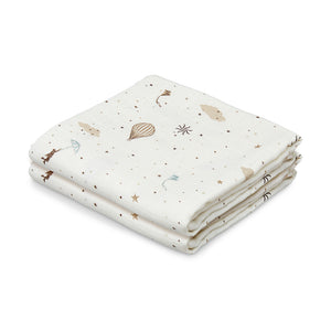 Couverture Cam Cam « Muslin Cloth » | lot de 2 | Dreamland