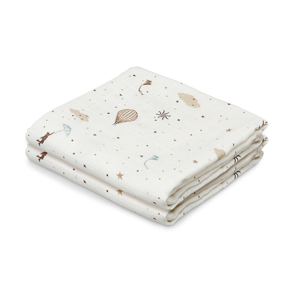 Cam Cam Decke "Muslin Cloth" | 2-pack | Dreamland