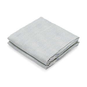 Cam Cam Couverture "Muslin Cloth" | Lot de 2 | Rayures classiques bleues