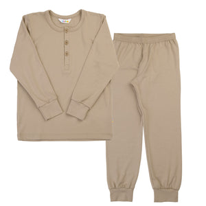 Joha Pyjama Set Bambus | Beige