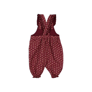 búho Latzhose in Pomegranate – Detailansicht 3