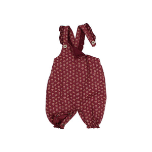 búho Latzhose in Pomegranate – Detailansicht 2