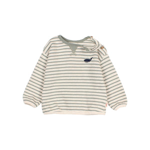 búho Pullover in Eucalyptus – Detailansicht 3