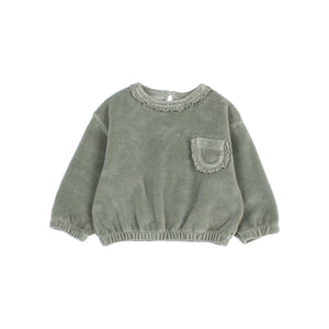 búho Pullover in Eucalyptus