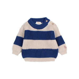 búho Pullover in Marine