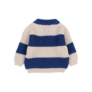 búho Pullover in Marine – Detailansicht 2