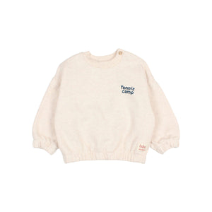 búho Pullover in Ecru Melange