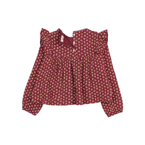 búho Bluse in Pomegranate – Detailansicht 5