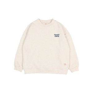 búho Pullover in Ecru Melange