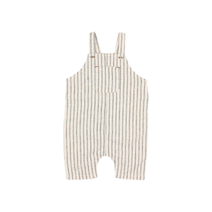 Búho Linen Dungarees Stripes Only, Kinder Latzhose aus Leinen mit Streifen, leicht & sommerlich