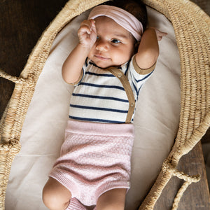 minimalisma Kurzarm Wickelbody Baumwolle "Nola" Sailor mit Lark