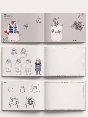 Halfbird dessine pas à pas | Le livre des bêtes tordues partie 2