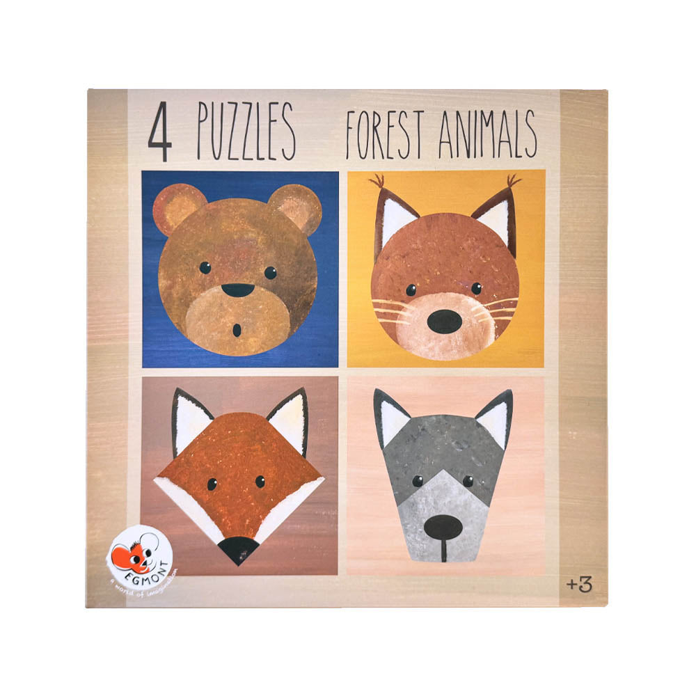 Egmont Toys 4 Puzzle "Waldtier"