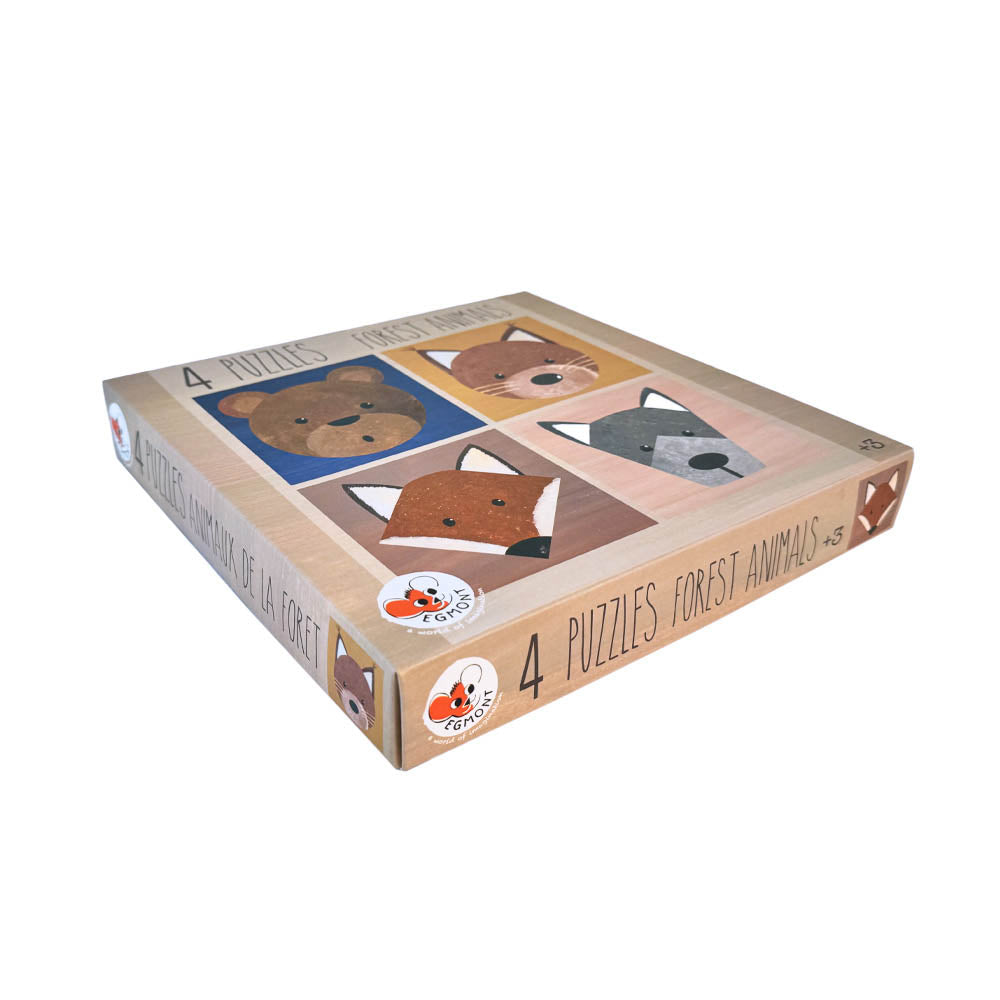 Egmont Toys 4 Puzzle "Waldtier"