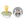 BIBS Colour 2er Pack 6–12 Monate Sage GLOW / Cloud GLOW – runder Latex-Schnuller mit sanftem Schild und leuchtendem Glow-in-the-Dark Effekt.