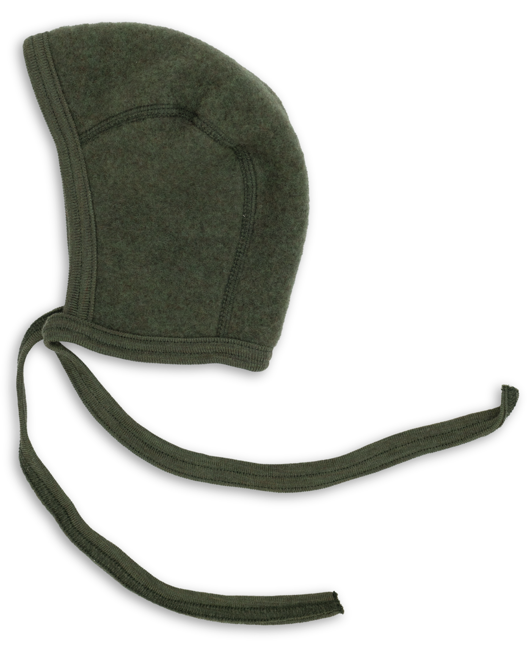 Engel Baby Wollfleece Mütze in Rosenholz Melange – warme Bio-Mütze für Babys aus weichem Merinowollfleece