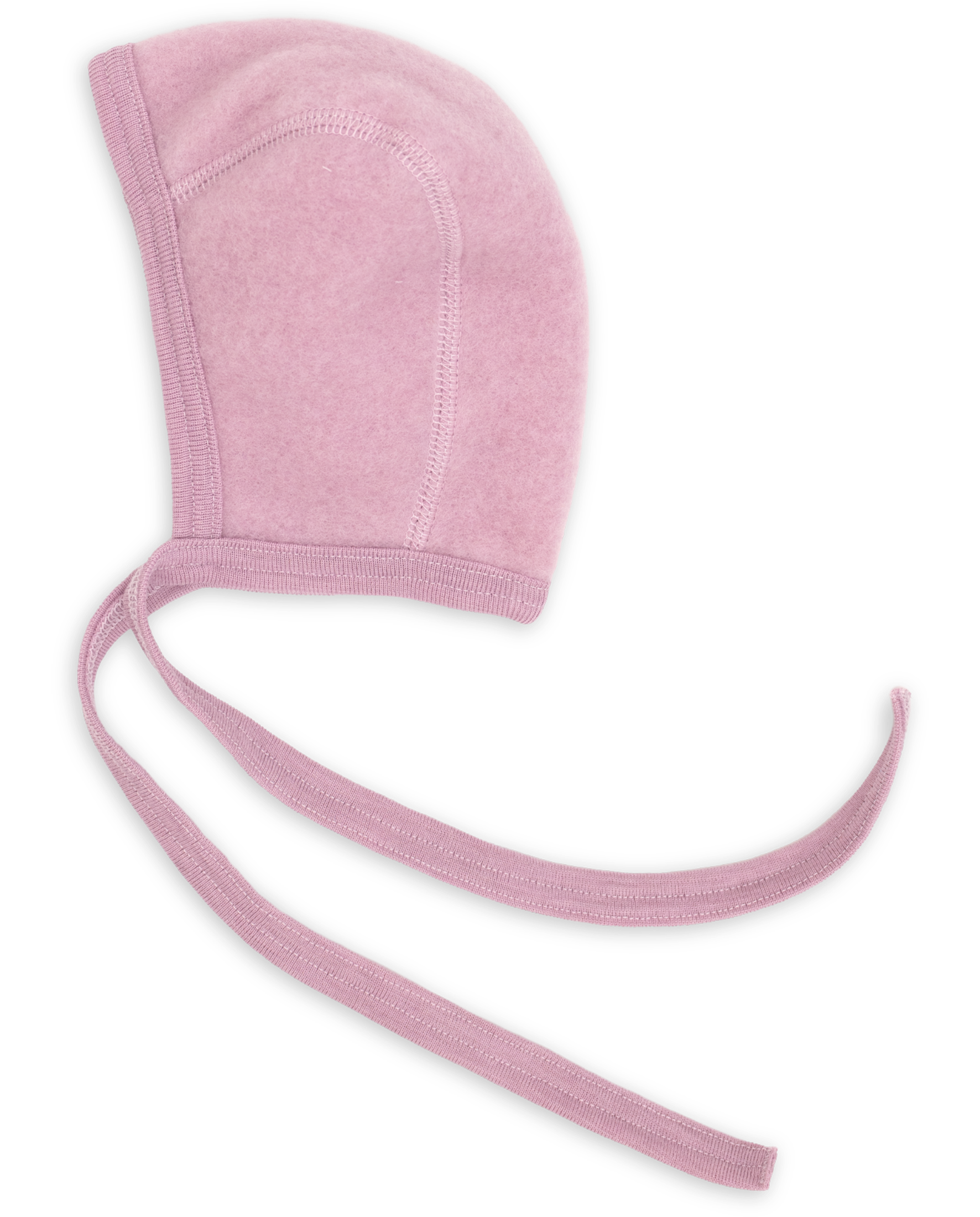 Engel Baby Wollfleece Mütze | Rosenholz Melange