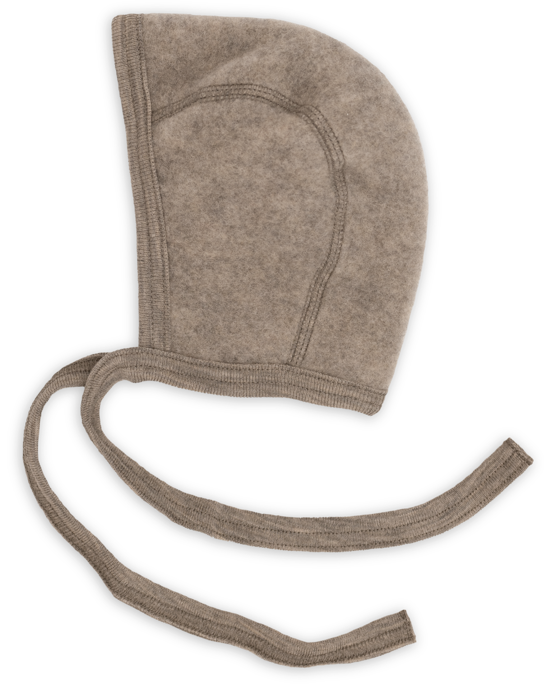 Engel Baby Wollfleece Mütze | Walnuss