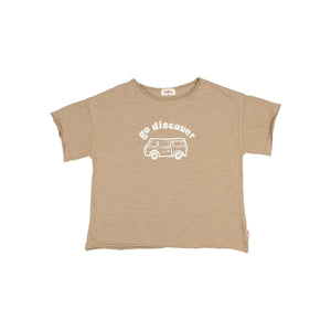 Búho T-shirt "Discover" | Safari