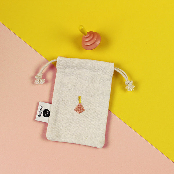 Ava & Yves Holzkreisel | Gelb Rosa