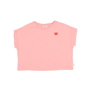 T-shirt Búho « Bisous » | Rose Sucre