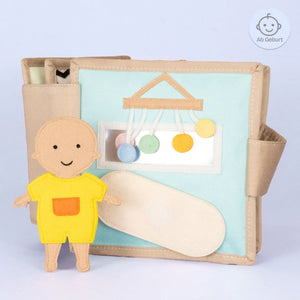 Jolly Designs Montessori Mini Quietbook | Baby