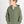 Engel Wollfleece Zip-Kapuzenjacke | Salbeigrün Melange