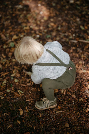 Silly Silas Strumpfhose mit Träger | Olive