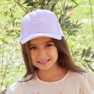 Chamaye Baseball Cap "Soul Sister" Purple | Kids & Adults