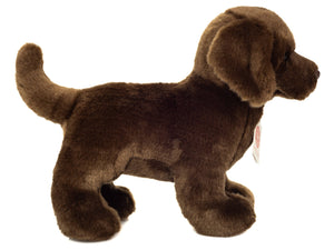 Teddy Hermann Plüschtier Labrador braun stehend 30 cm