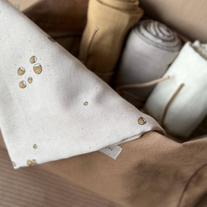 Saga Copenhagen Musselintuch - Dove - 100% Bio-Baumwolle