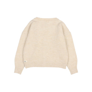 Búho Cardigan "Lurex" | Natural