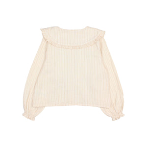 Búho Bluse "Lurex" | Ivory