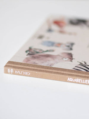 HalfbirdPeignez à l'aquarelle "Aquarelle avec moi, ma bête tordue"