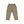 Kinderhose in Kaki aus Baumwolle mit elastischem Bund, Fronttaschen und Gesäßtasche mit Zierlabel