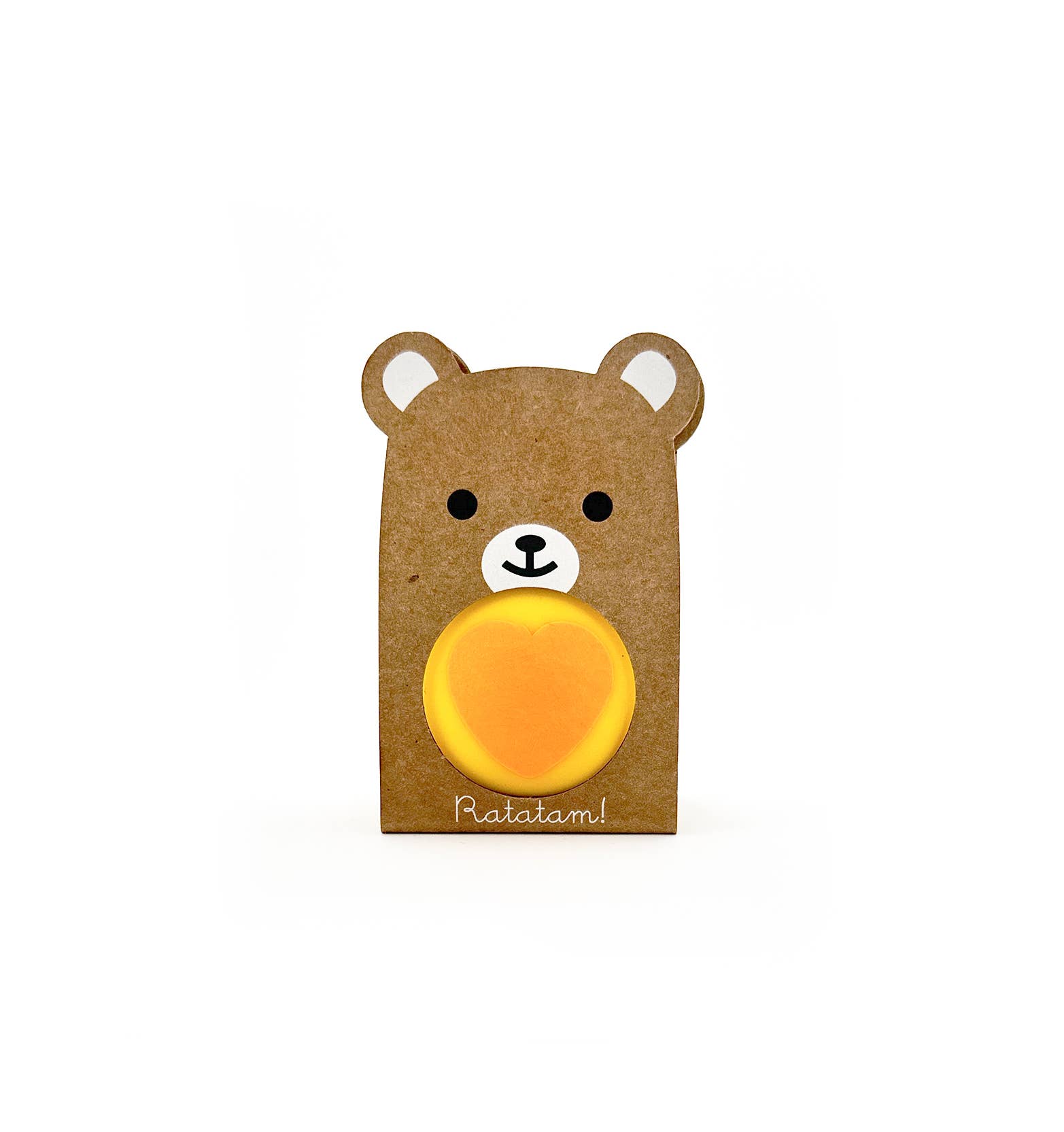 Ratatam Springball Fummi | Herz Gelb