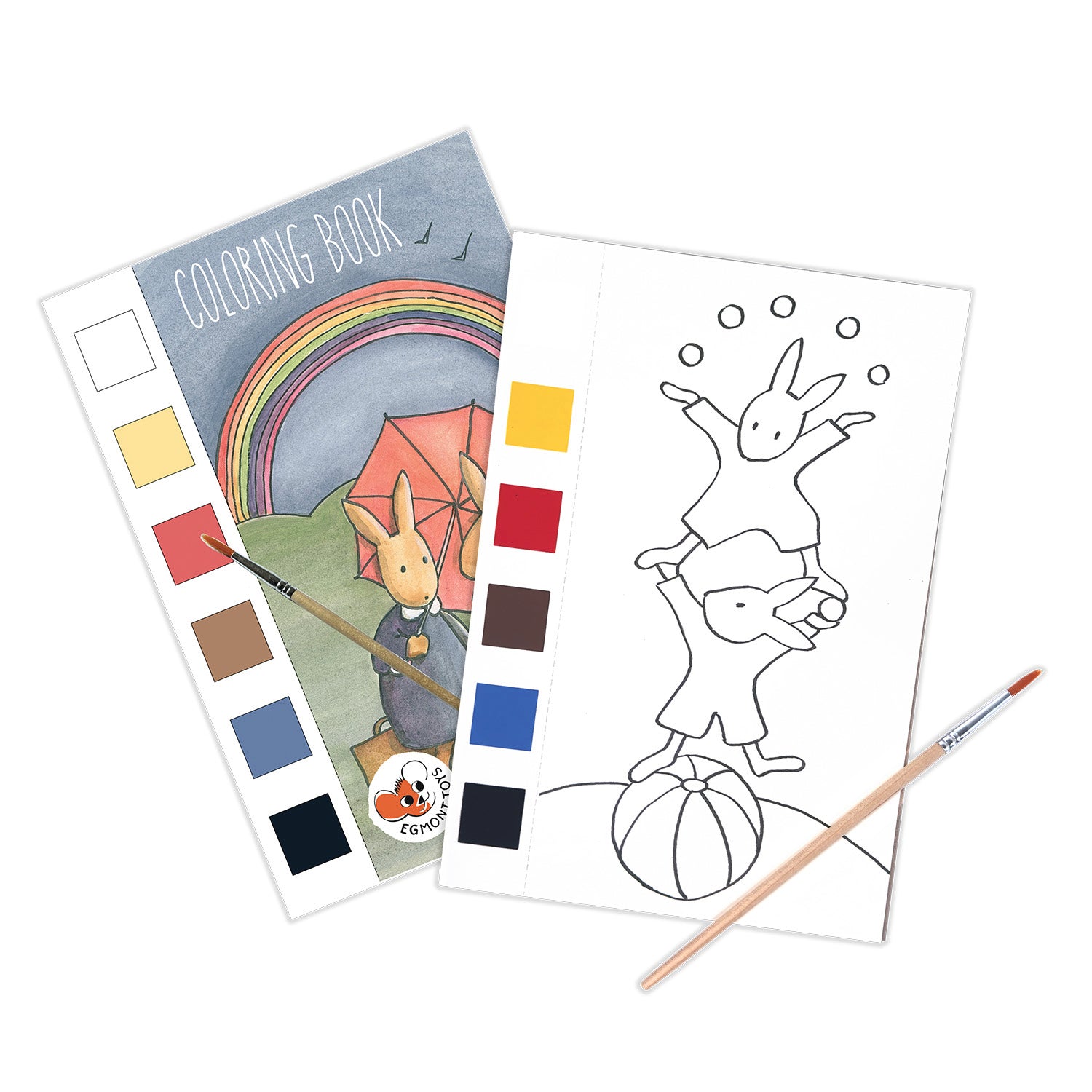 Egmont Toys Magnetmotive zum Bemalen im Block | Hase