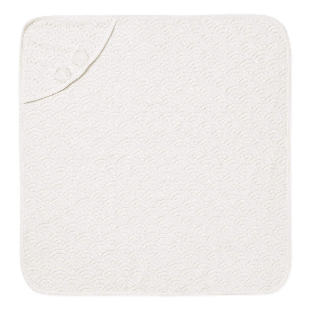 Cam Cam Baby Kapuzenbadetuch | Off-White