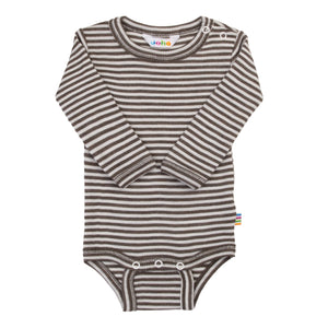 Joha Body Langarm Wolle/Seide | Braun Beige