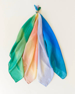 Foulard en soie Mini de Sarah's Silks | Océan