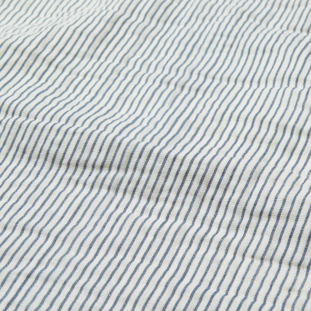 Cam Cam Babydecke Muslin | Classic Stripes Blue