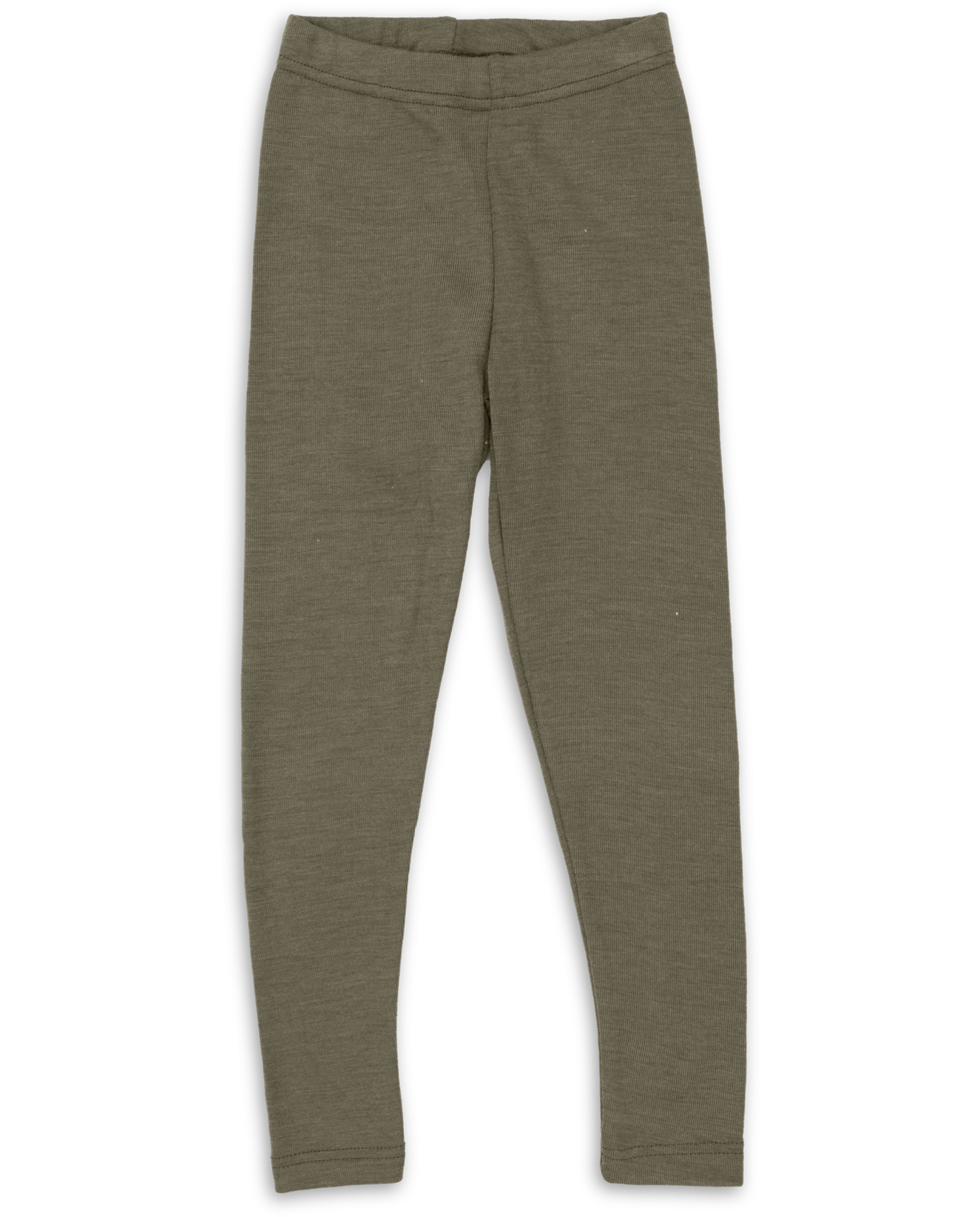 „Engel Leggings aus Merinowolle und Seide in Olive – weiche, anschmiegsame Unisex-Leggings, aus Bio-Merinowolle, fair und nachhaltig hergestellt in Deutschland“