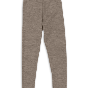 „Engel Leggings aus Merinowolle und Seide in Walnuss – bequeme, weiche Kinderleggings aus Bio-Merinowolle, GOTS-zertifiziert und fair produziert“