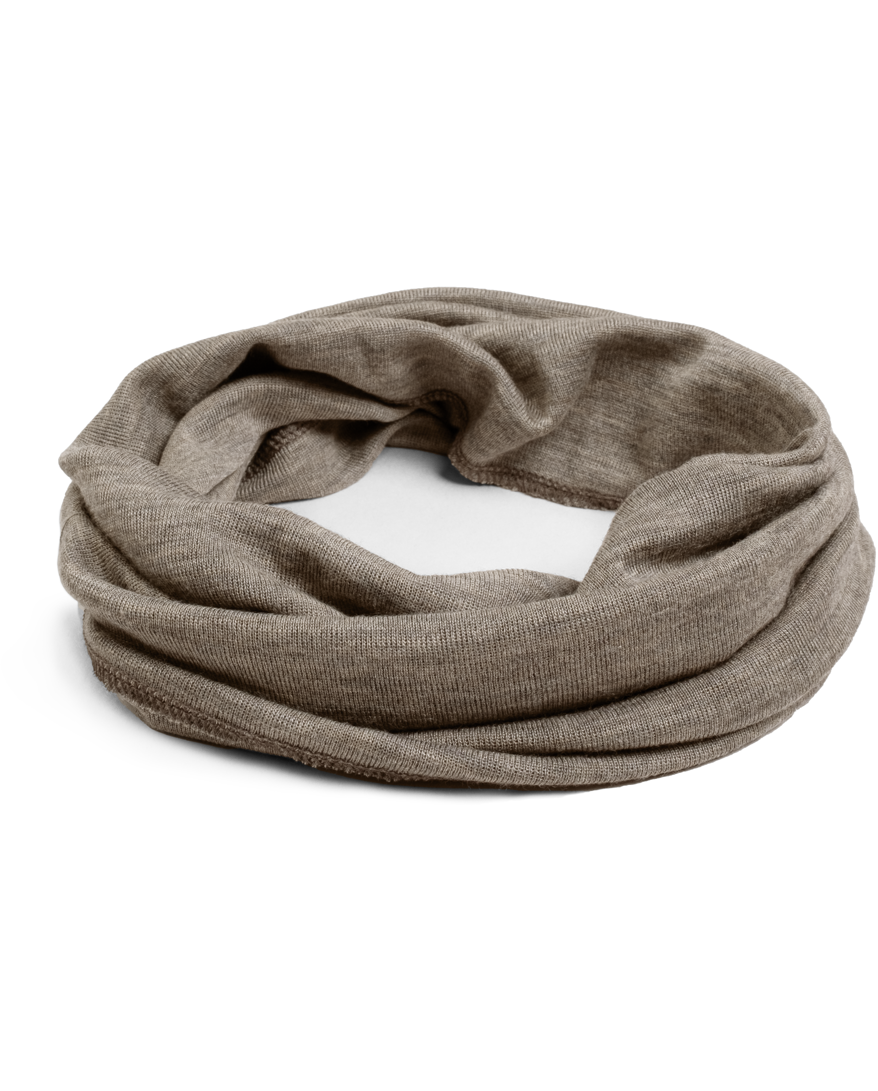 Engel Wolle-Seide Schlauchschal | Walnuss