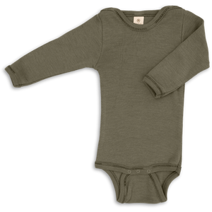 Engel Body Wool-Silk Longsleeve Olive