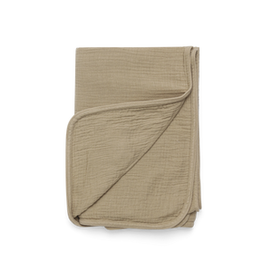 Donsje Decke "Ploekie Muslin Blanket XL" | Bear | Taupe
